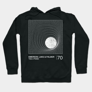 Take A Pebble / Minimalist Graphic Artwork Design Hoodie